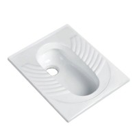 High quality ceramic floor mounted squatting bathroom modern wc pan toilet American standard squat toilets