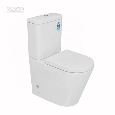 A3314 ceramic toilet bowl dual flush feature pure PP toilet tank