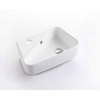 Modern China Bathroom Cabinet Counter Top Wash Hand Basin Solid Surface Ceramic Washbasin