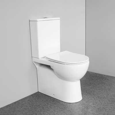 Soft closing seat cover watermark P-trap&S-trap dual flushing rimless white ceramic 2 piece wc australian standard toilets